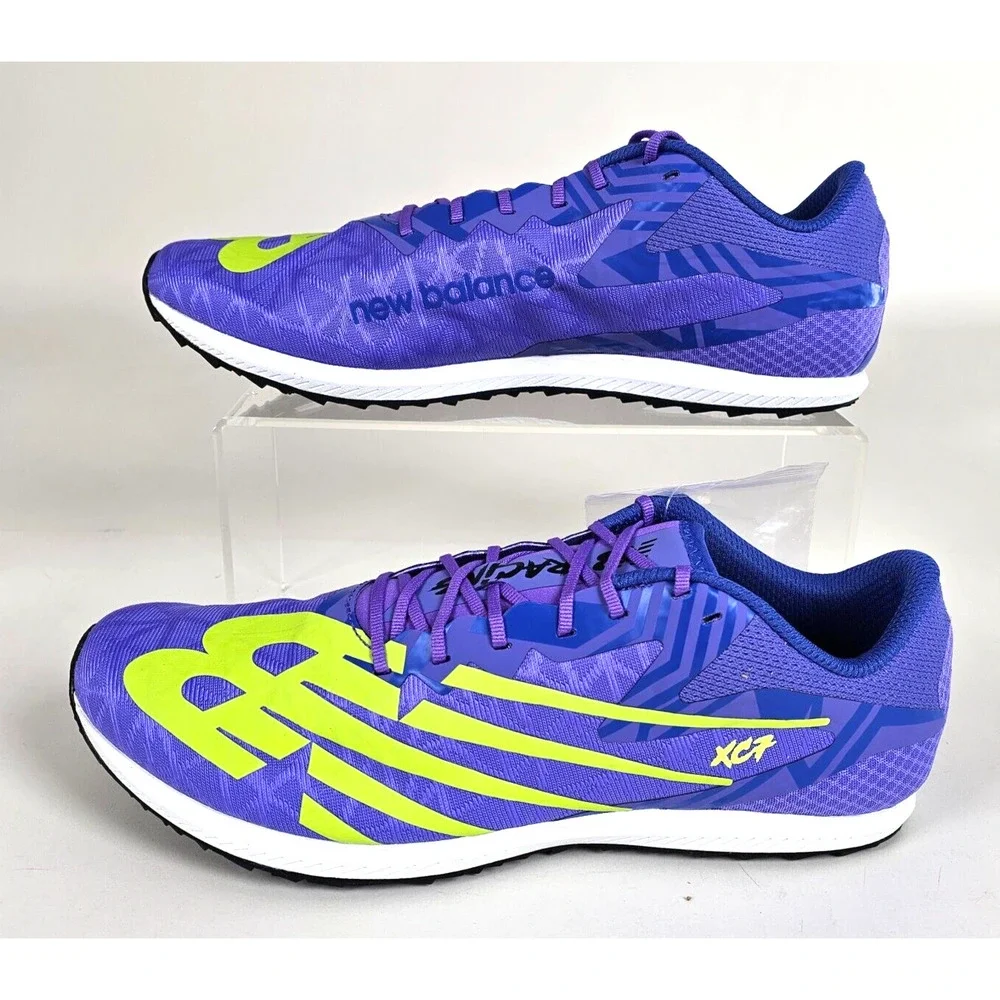 NWB Balance Men's 11.5 XC Seven V4 Indigo Blue Cross Country Run Spike Shoes - Picture 1 of 15